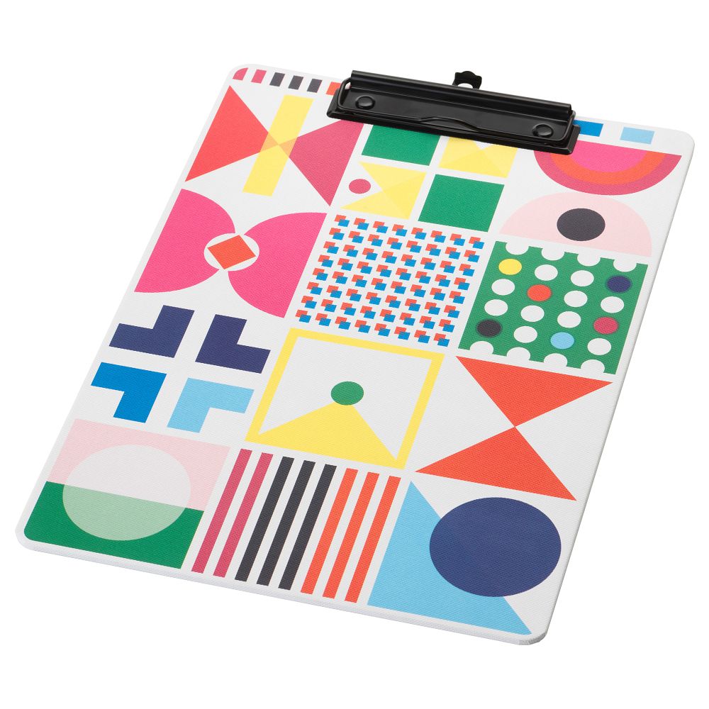 Папка с зажимом КНАЛЛЬГУЛЬ, разноцветный - фото 1