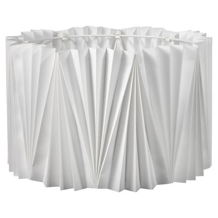 Абажур, плиссе белый 33 см IKEA KUNGSHULT КУНГСХУЛЬТ 305.015.95