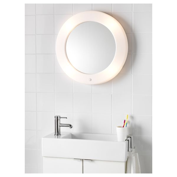 Зеркало с подсветкой ЛИЛЛЬЙОРМ (55 см) - схема-чертеж с размерами