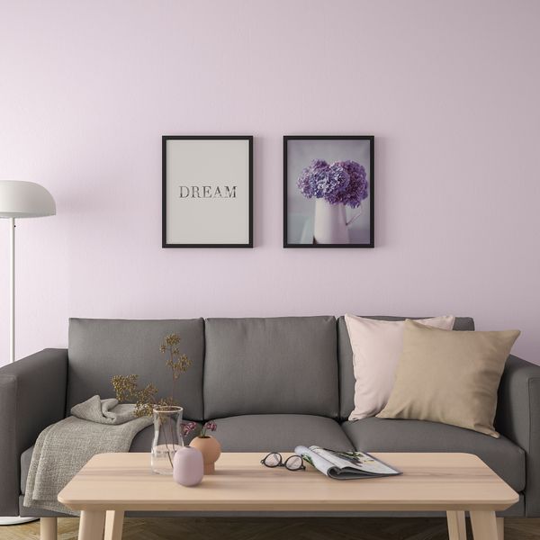 Постер, Цветочные мечты, 40x50 см IKEA DRÖMBILD ДРЁМБИЛЬД 904.469.21 - схема-чертеж с размерами