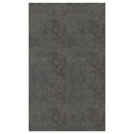 Дверца для напольного углового шкафа, 2шт, темно-серый под бетон 25x80 см IKEA KALHYTTAN КАЛЬХЮТТАН 505.217.43