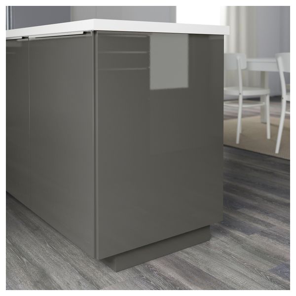 Накладная панель РИНГУЛЬТ, глянцевый серый (39x86 см) - схема-чертеж с размерами