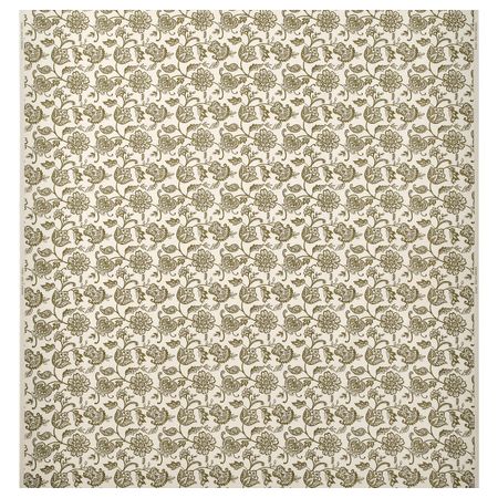 Ткань, неокрашенный/зеленый 150 см IKEA JUNIMAGNOLIA ЮНИМАГНОЛИЯ 604.559.12
