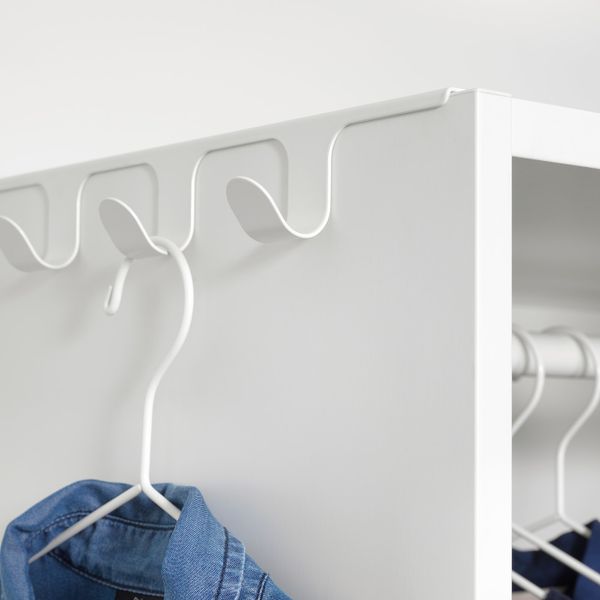 Вешалка для каркаса, белый 55 см IKEA LÄTTHET ЛЭТТХЕТ 203.874.68 - схема-чертеж с размерами
