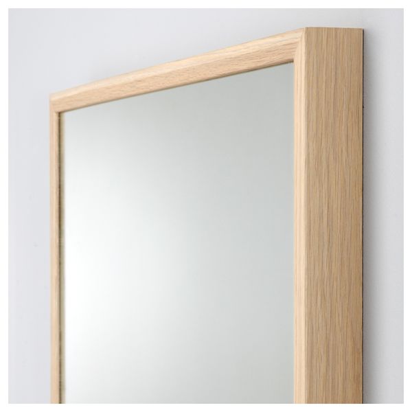 Зеркало СТАВЕ, под беленый дуб беленый дуб - схема-чертеж с размерами