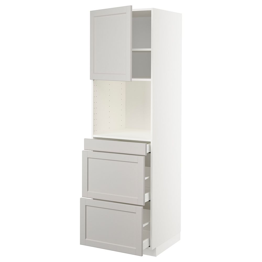 IKEA, вид спереди - схема-чертеж с размерами