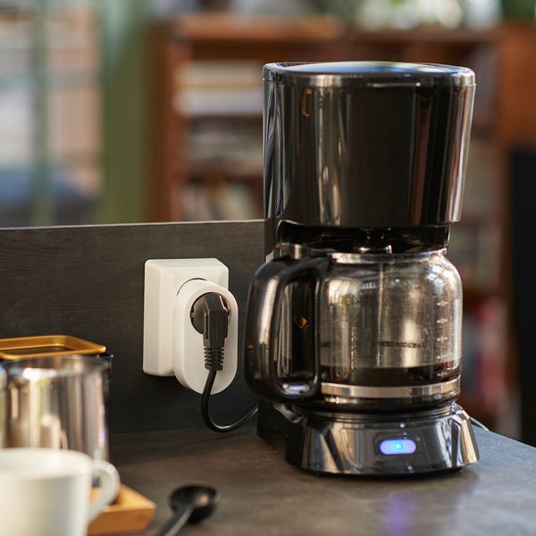 Умная управляемая розетка, умный дом IKEA TRÅDFRI ТРОДФРИ 903.561.66 - схема-чертеж с размерами