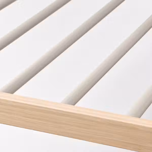 KOMPLEMENT Выдвижная вешалка для брюк - под беленый дуб 75x35 см - схема-чертеж с размерами