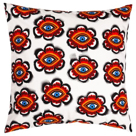 Чехол на подушку СТУНСИГ, цветочный глаз (65x65 см)