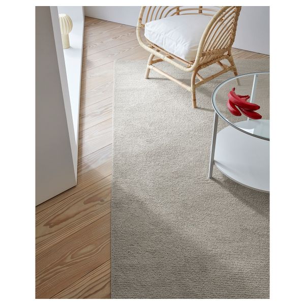 Ковер, короткий ворс, светло-бежевый 200x300 см IKEA SPORUP СПОРУП 504.534.33 - схема-чертеж с размерами