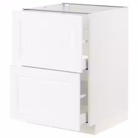 METOD / MAXIMERA Напольный шкаф 2фасада/2выс ящика