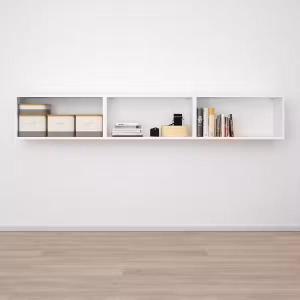 PLATSA Настенный модуль для хранения - схема-чертеж с размерами