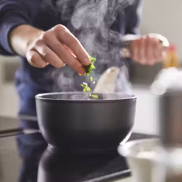 HUSKNUT Ковш - антипригарное покрытие чёрный 1.8 л - фото 7