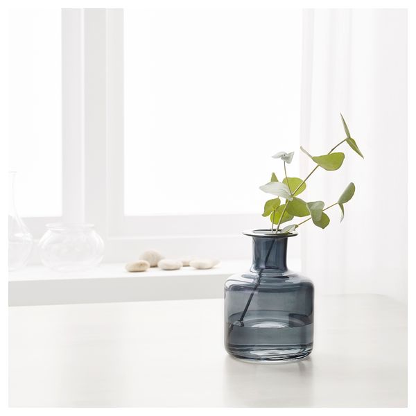 Ваза ПЕППАРКОРН, серый (17 см) - фото 2