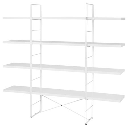 Стеллаж, белый 170x158 см IKEA ENETRI ЭНЕТРИ 592.395.42