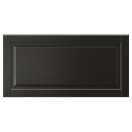 BODBYN Фронтальная панель ящика - чёрный 80x40 см