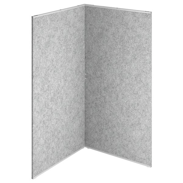 Ширма, серый, 82x80x150 см IKEA SIDORNA 295.003.56 - фото 2