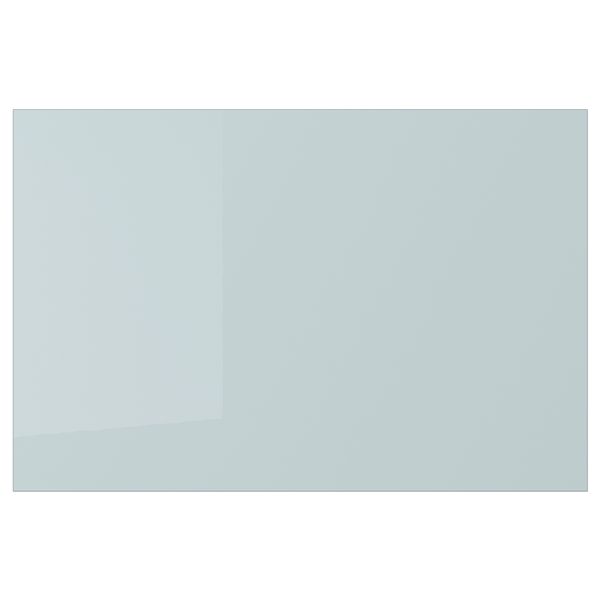 Дверь, 60x40 см, глянцевый серо-синий светлый IKEA KSTALLARP СТАЛЛАРП КАЛЛАРП 005.201.52 - фото 2