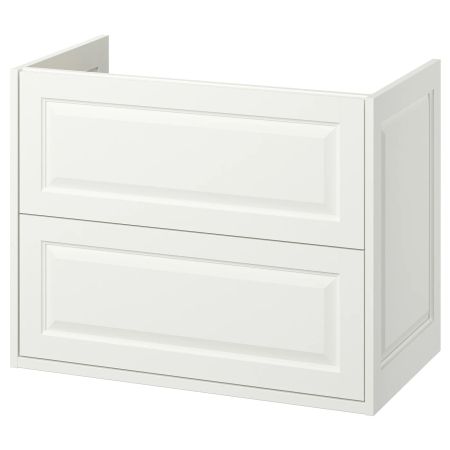 TÄNNFORSEN Шкаф для раковины с ящиками - белый 80x48x63 см