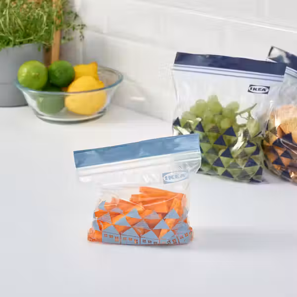 ISTAD Пакет закрывающийся - с рисунком/синий 1/0.4 л - фото 4