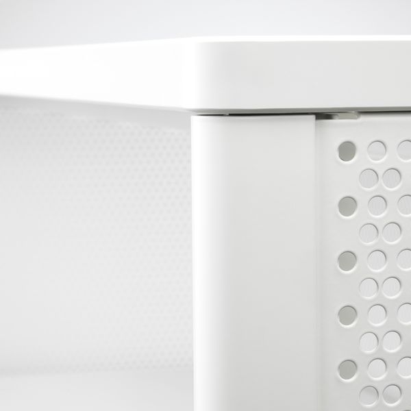 Стеллаж, 121x134 см, белый IKEA BEKANT БЕКАНТ 603.735.01 - фото 7