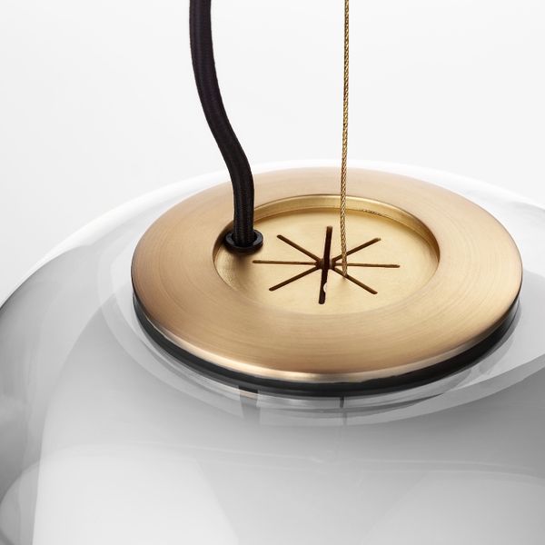 Подвесной светильник, серый IKEA EVEDAL ЭВЕДАЛЬ 603.642.24 - фото 6