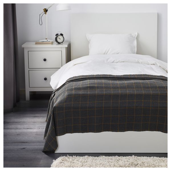 Плед ВОРКРАГЕ, серый (110x170 см) - фото 4