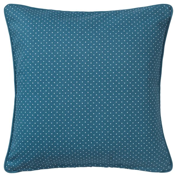 Чехол на подушку ЛЕВКОЙ, синий, белый (50x50 см) - фото 2