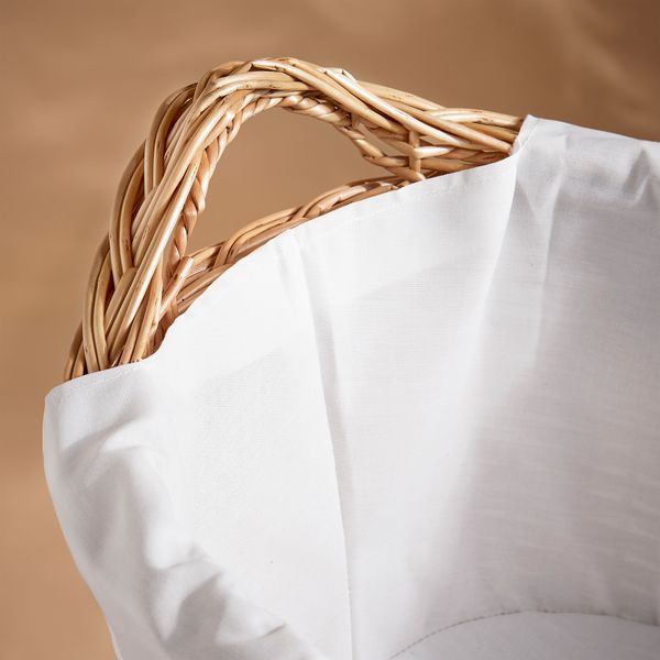 Корзина для белья, ручная работа ива, 40 л IKEA TOLKNING 005.126.18 - фото 3