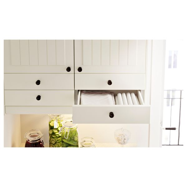 Ручка мебельная ФОГЛАВИК, черный - схема-чертеж с размерами