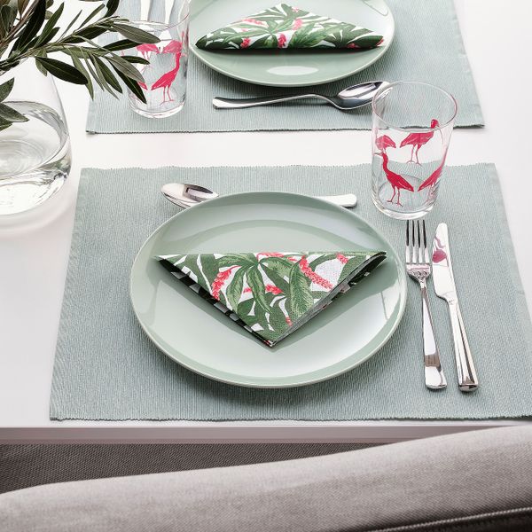 Салфетка бумажная, разноцветный 33x33 см IKEA СОММАРЛИВ 304.560.79 - фото 2