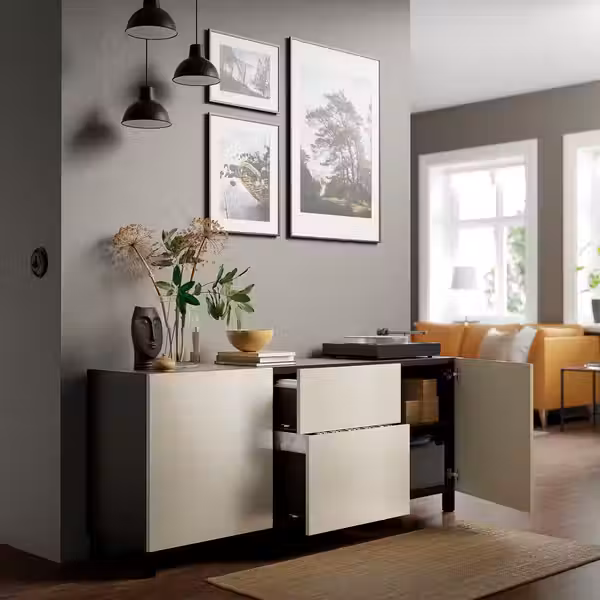 BESTÅ Комбинация для хранения с ящиками - фото 2