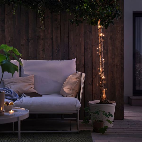 GETKÅL LED гирлянда - с батарейным питанием для сада 4.5 м - фото 2