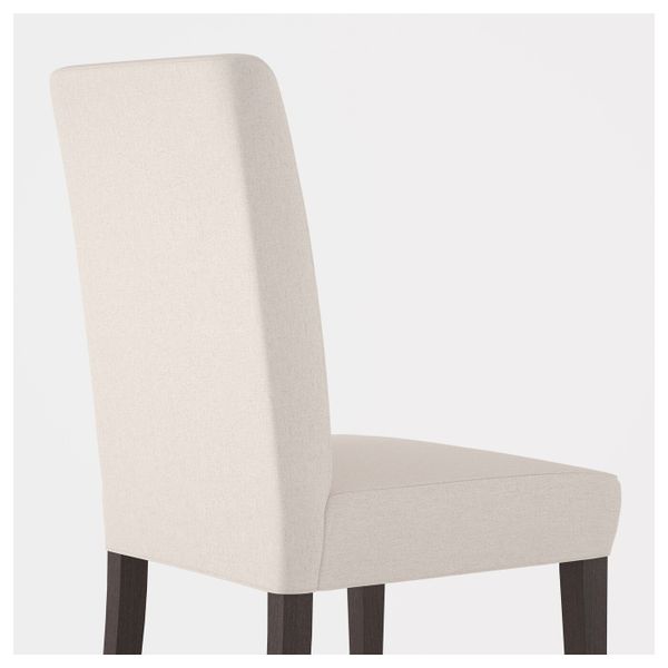 Стул, темно-коричневый, Линнерид неокрашенный IKEA ХЕНРИКСДАЛЬ 792.271.66 - фото 5