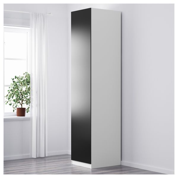 Гардероб ПАКС, белый, Танем черный (50x60x236 см) - фото 3