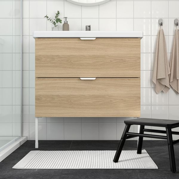 IKEA в интерьере ванной