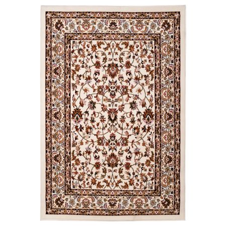 Ковер, короткий ворс ВАЛЛОБИ, бежевый, красный