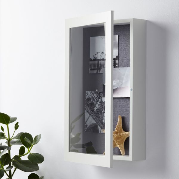 Рама для трехмерной картины, белый 30x47x8 см IKEA КАССЕБИ 503.815.87 - фото 2