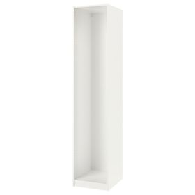 PAX Каркас гардероба - белый 50x58x236 см
