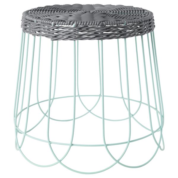 Пьедестал для цветов СОЛРОСФРО, д/дома/улицы серый, зеленый (30 см) - фото 1