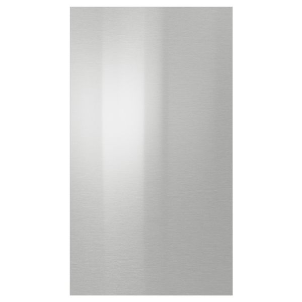 Фронтальная панель для посудомоечной машины, нержавеющая сталь 45x80 см IKEA ГРЕВСТА 503.971.59 - схема-чертеж с размерами