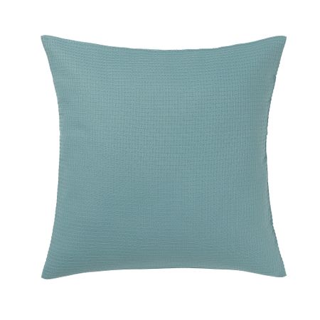 Чехол на подушку, 50x50 см, серо-бирюзовый IKEA EBBATILDA ЭББАТИЛЬДА 004.930.16