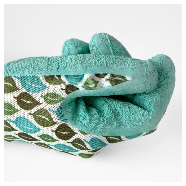 Садовые перчатки КРИДНЕЙЛИКА, бирюзовый (M/L) - схема-чертеж с размерами