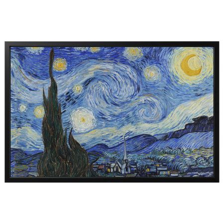 Картина с рамой, Звездная ночь, черный, 118x78 см IKEA BJÖRKSTA БЬЁРКСТА 093.848.57