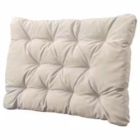 KUDDARNA Подушка д/садовой мебели - светлый серо-бежевый 62x44 см