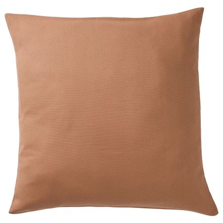 Чехол на подушку, 50x50 см, коричневый IKEA PRAKTSALVIA ПРАКТСАЛЬВИА 905.106.05