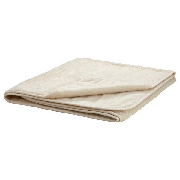 Плед СТИНТА, бежевый (180x200 см) - схема-чертеж с размерами