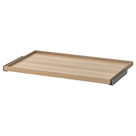 Выдвижная полка, под беленый дуб 100x58 см IKEA KOMPLEMENT КОМПЛИМЕНТ 503.697.45
