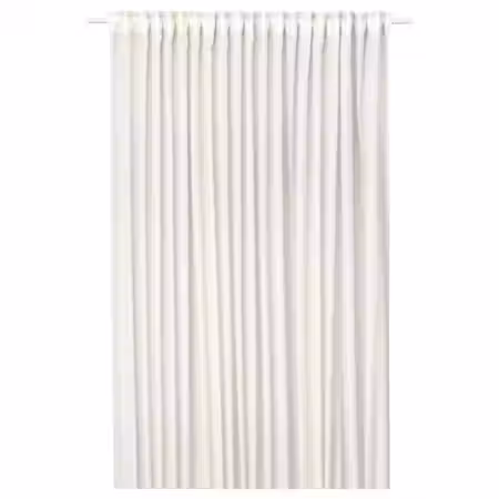 STENFRÖ СТЕНФРЁ Гардина, 1 шт. - бежевый/с лентой 300x300 см