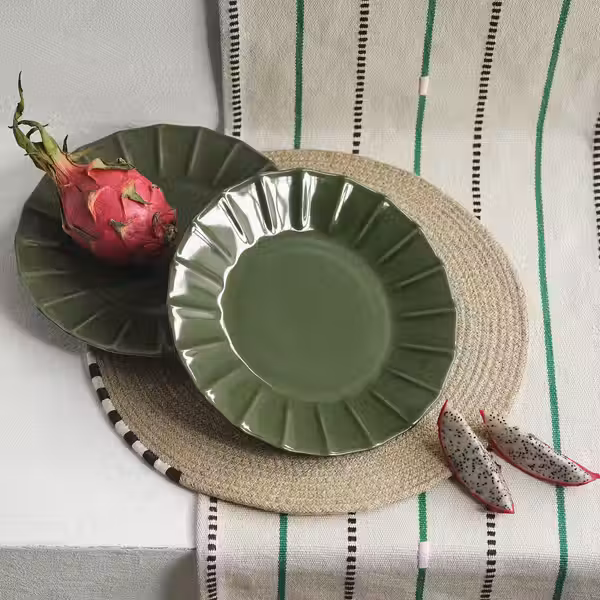 MÄVINN МЭВИНН Тарелка - зеленый 24 см - фото 3